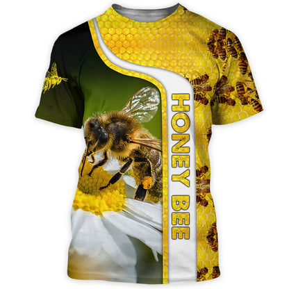 Personalized Name Honey Bee 12 All Over Printed Unisex Shirt Q120501