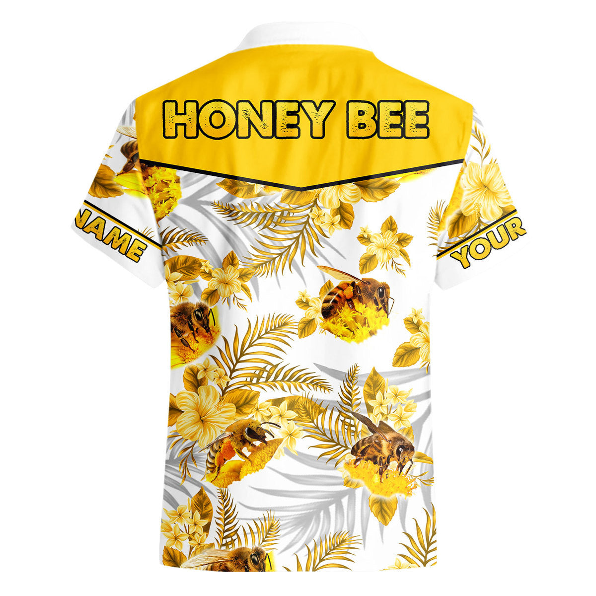 Personalized S1 Honey Bee Tropical Hawaii Shirt Beach Short S100706