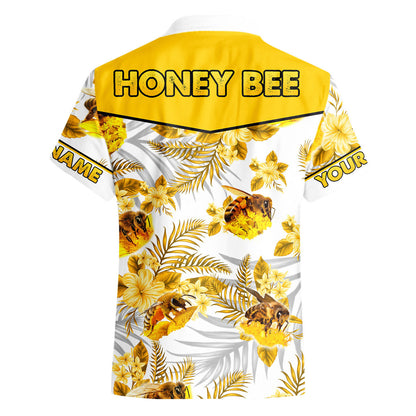 Personalized S1 Honey Bee Tropical Hawaii Shirt Beach Short S100706