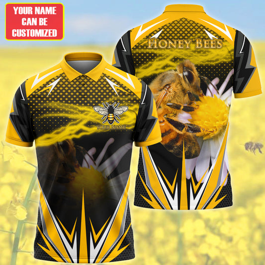 Personalized Name Honey Bee 15 All Over Printed Unisex Shirt Q110702