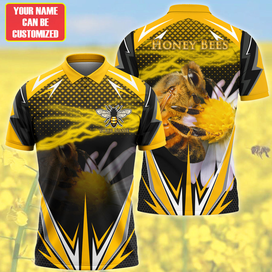 Personalized Name Honey Bee 15 All Over Printed Unisex Shirt Q110702