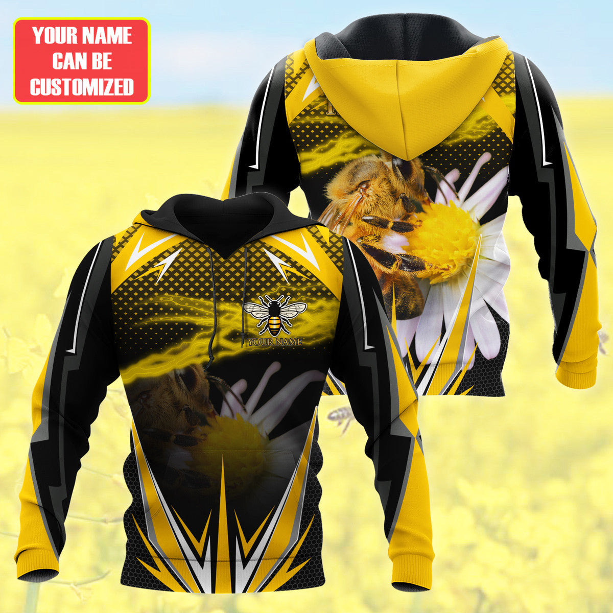 Personalized Name Honey Bee 15 All Over Printed Unisex Shirt Q110702