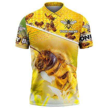 Personalized Name Honey Bee 13 All Over Printed Unisex Shirt Q180501