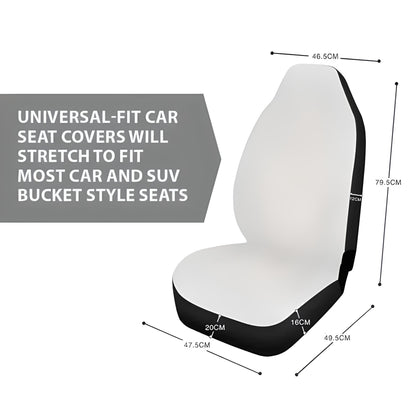 Honey Bee x Sunflower Car Seat Covers Universal Fit Set 2