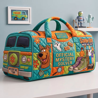 Personalized Funny Dog & Friends Quilted Duffle Bag - Multi-purpose Bag Gifts