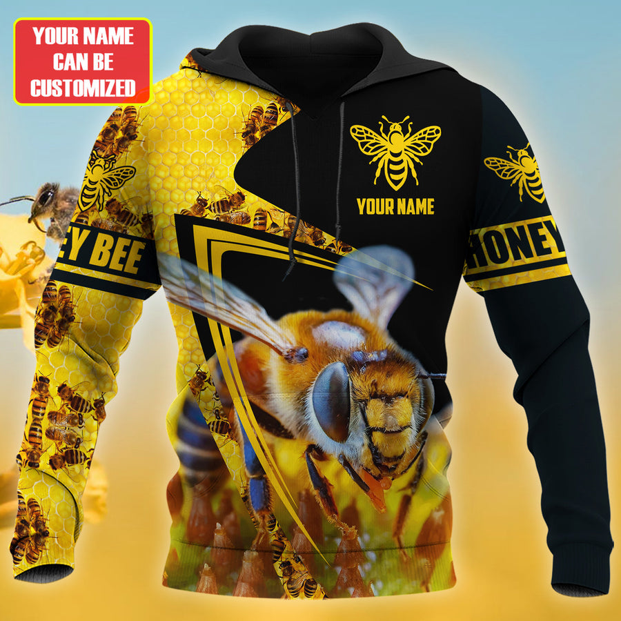 Personalized Name Honey Bee 23 All Over Printed Unisex Shirt Q110702