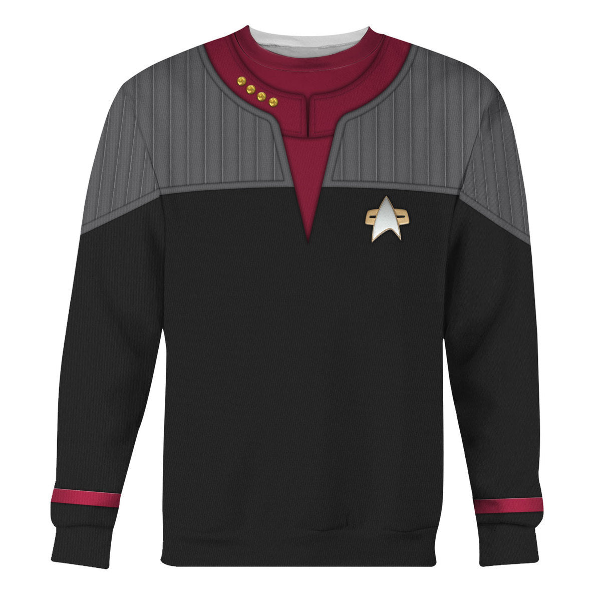 Personalized S.T Uniform 2370s Command Division Costume 3D All over Printed Hoodie and Sweatpants set