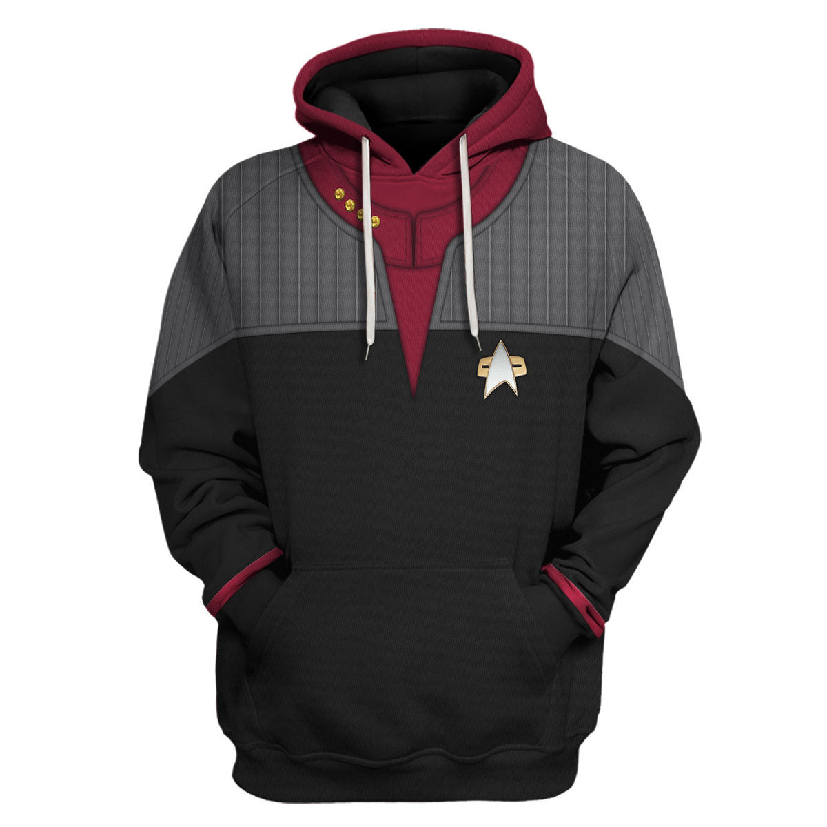 Personalized S.T Uniform 2370s Command Division Costume 3D All over Printed Hoodie and Sweatpants set