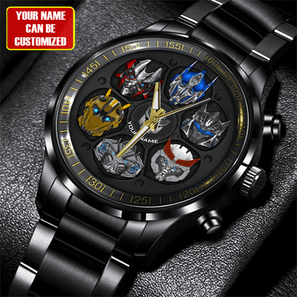 Personalized Autobot Luxury Stainless Steel Watch