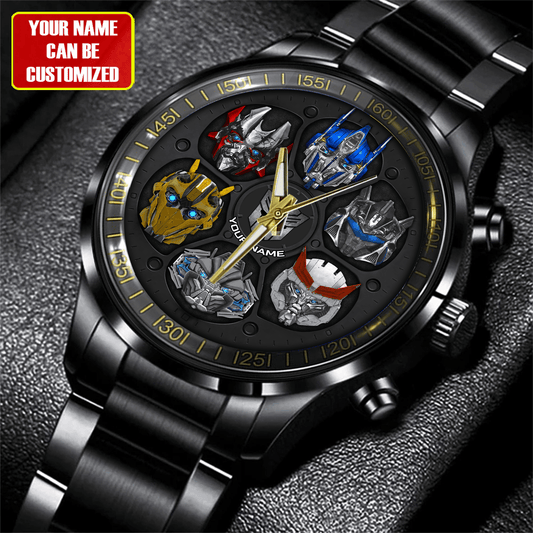 Personalized Autobot Luxury Stainless Steel Watch