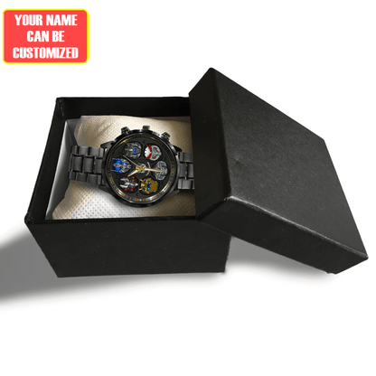Personalized Autobot Luxury Stainless Steel Watch