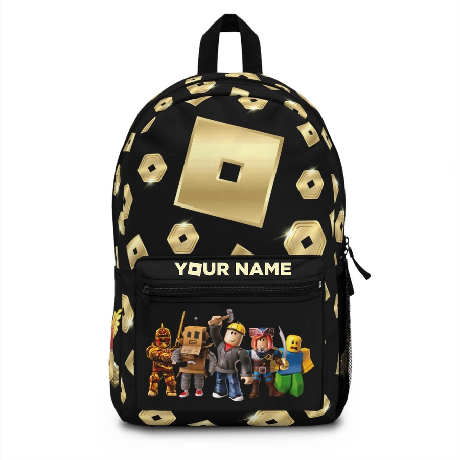 Back To School - Personalized Gaming Characters Custom Backpack