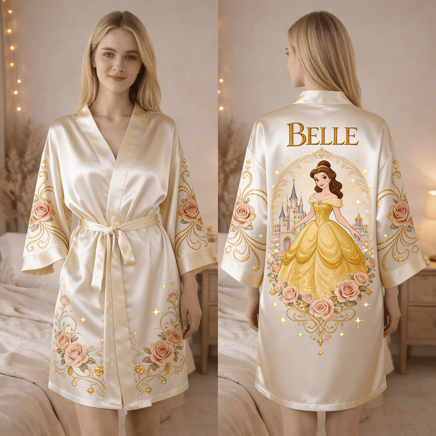 Fairy Tale Beauty - Women’s Satin Robe