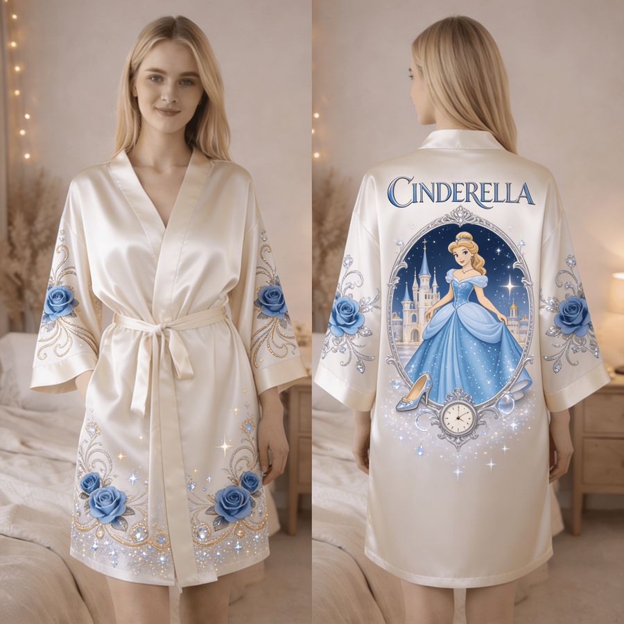 Glass Slipper Princess - Women’s Satin Robe