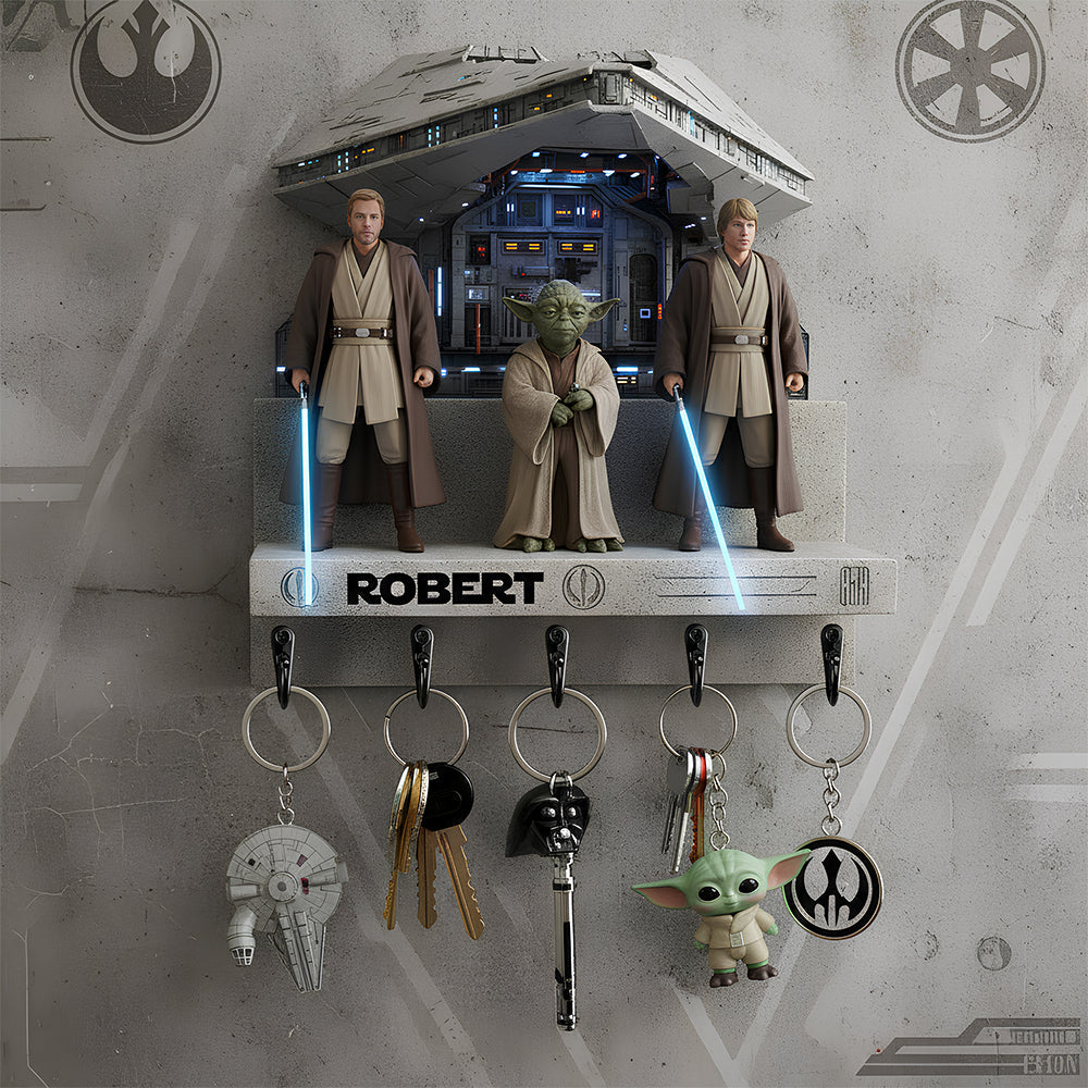 Legendary Space Key Hanger - Personalized Gifts