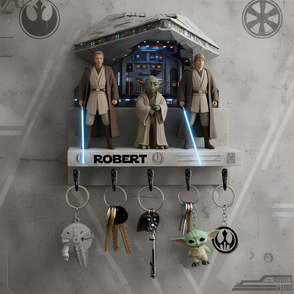 Legendary Space Key Hanger - Personalized Gifts
