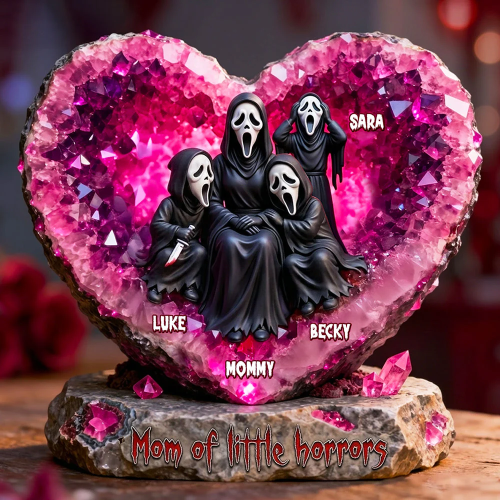 Mother Of Little Horrors Acrylic Plaque - Personalized Gifts For Mom