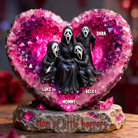 Mother Of Little Horrors Acrylic Plaque - Personalized Gifts For Mom
