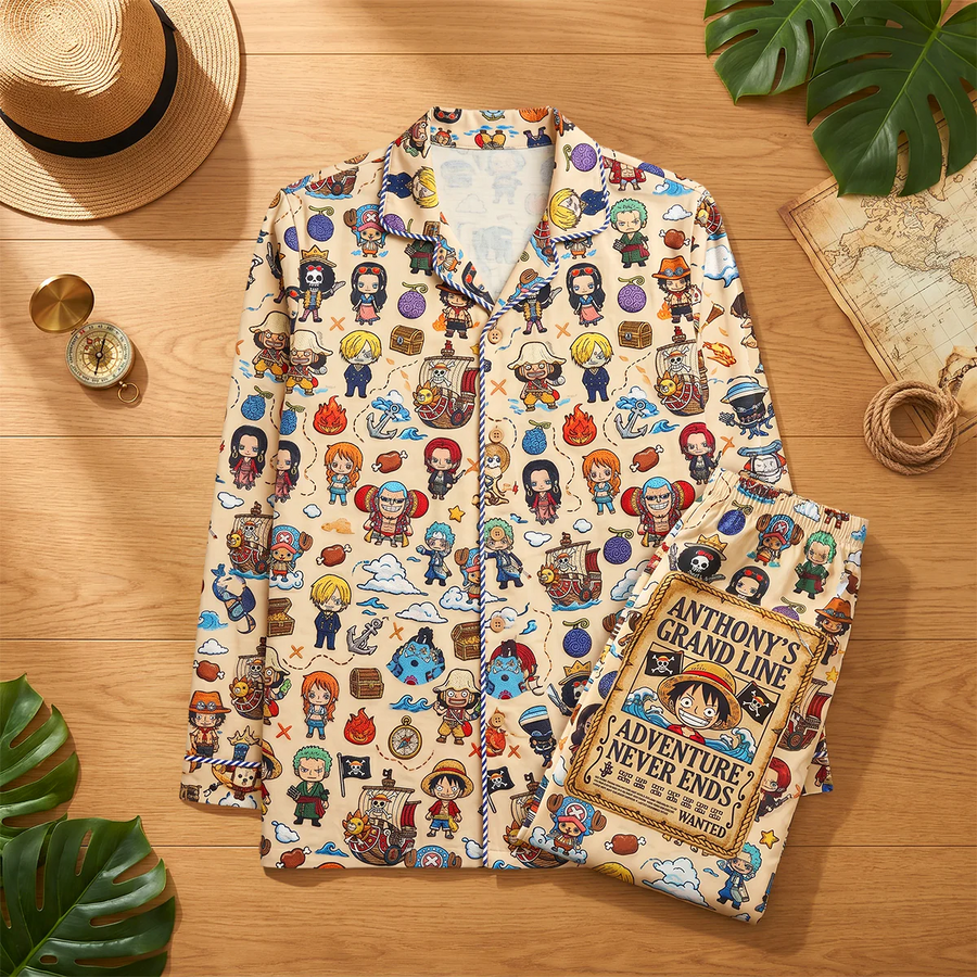 Ocean Adventure Pajama - Personalized Gifts, Gift For Movie Fans