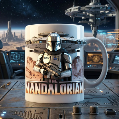 Space Warrior Coffee Mug - Personalized Gifts For Sci-Fi Lover Coffee Mug
