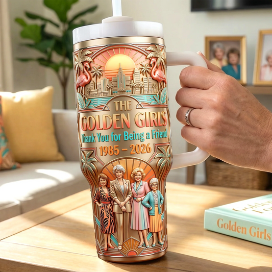 Vintage Friendship Anniversary Tumbler - Personalized Gifts For Besties