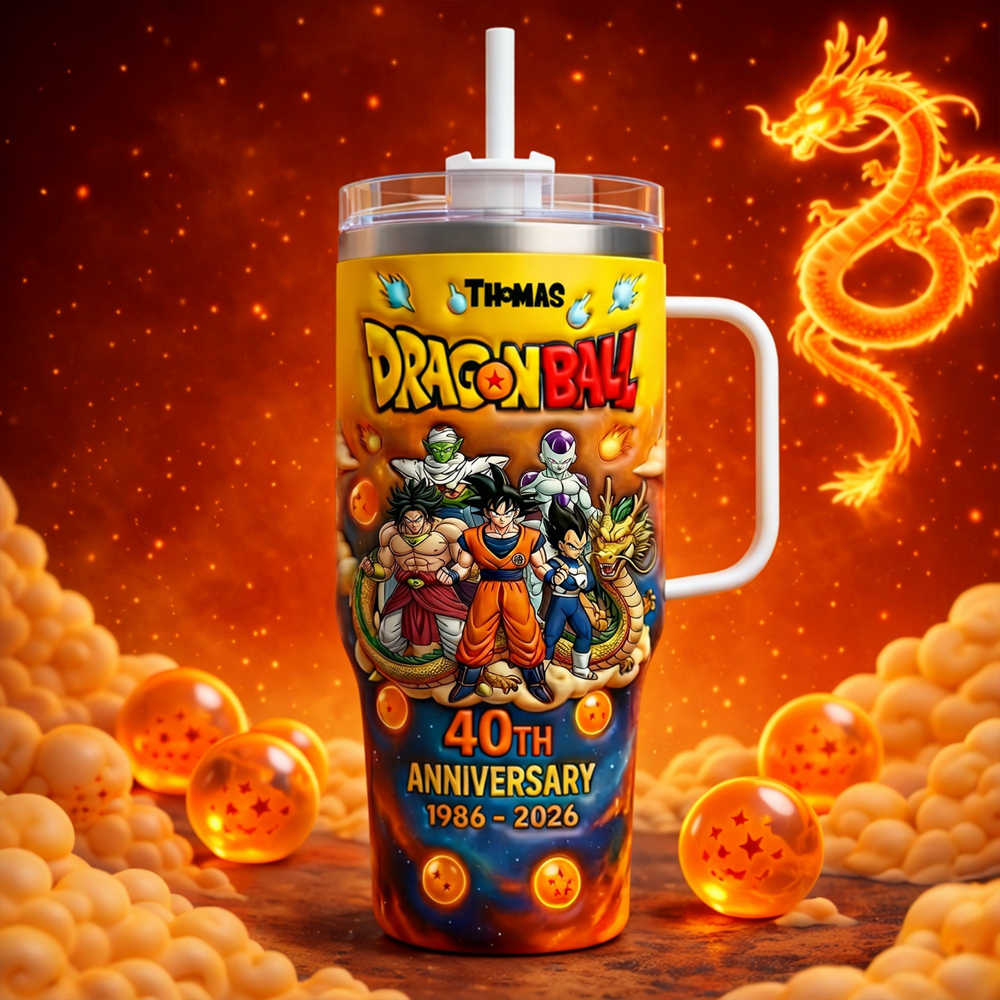 Legendary Fighters 40th Anniversary Tumbler - Personalized Gifts For Fighter Fan Tumbler