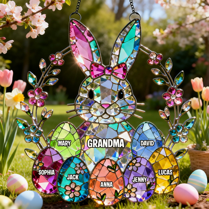 Personalized Easter Gifts For Mother's Day Suncatcher Ornament