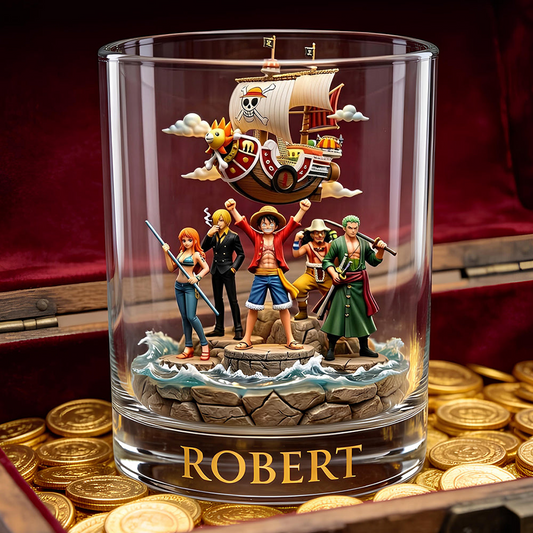 Adventure Crew Round Glass – Personalized Gifts