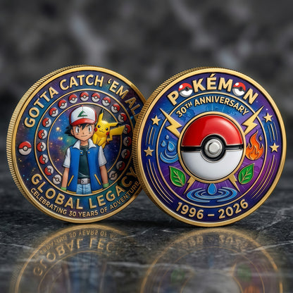 Monster Catcher Anniversary Commemorative Coin 1996–2026
