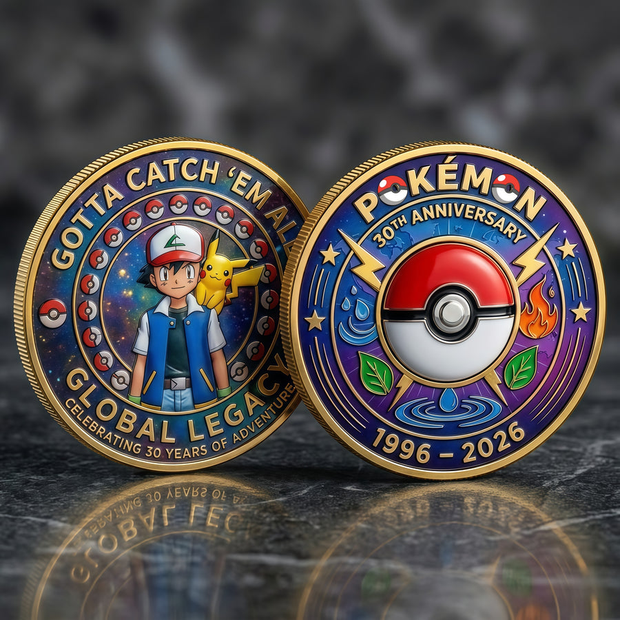 Monster Catcher Anniversary Commemorative Coin 1996–2026