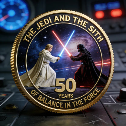 Galaxy Space Battle 50th Anniversary Commemorative Coin – Limited Collector Edition