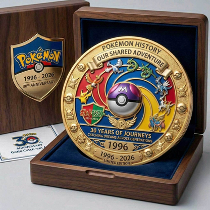 Monster Catching Adventure 30th Anniversary Commemorative Coin – Collector Edition Coin