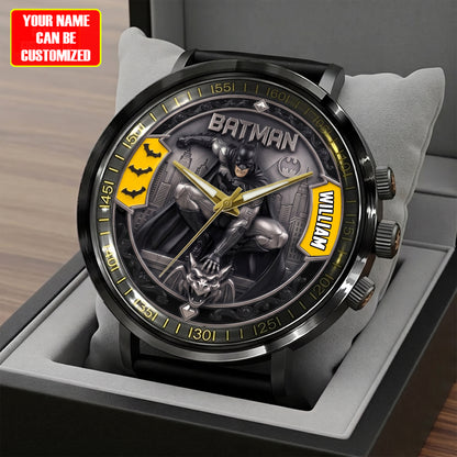 Personalized Dark Knight Watch – Unique Gift for Fans