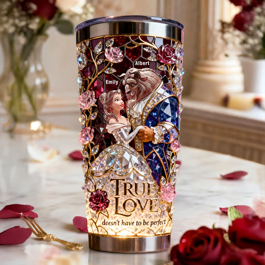 Romantic Couple Tumbler - Personalized Gifts For Couple