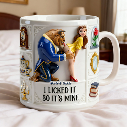Playful Couple Coffee Mug - Personalized Gift For Couple