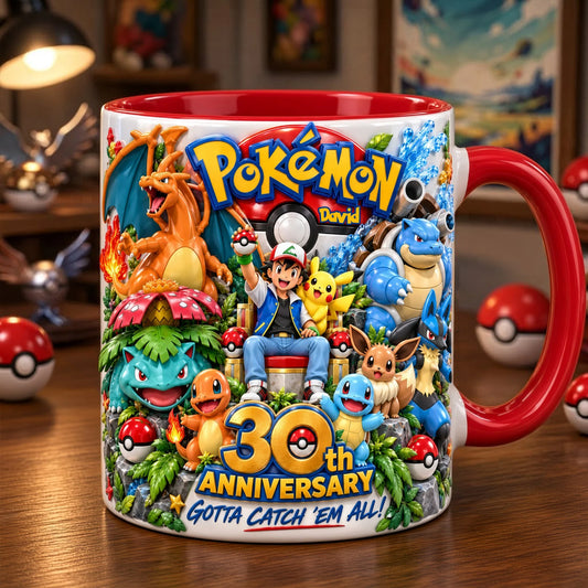 30 Years of Adventure Coffee Accent Mug - Personalized Gifts