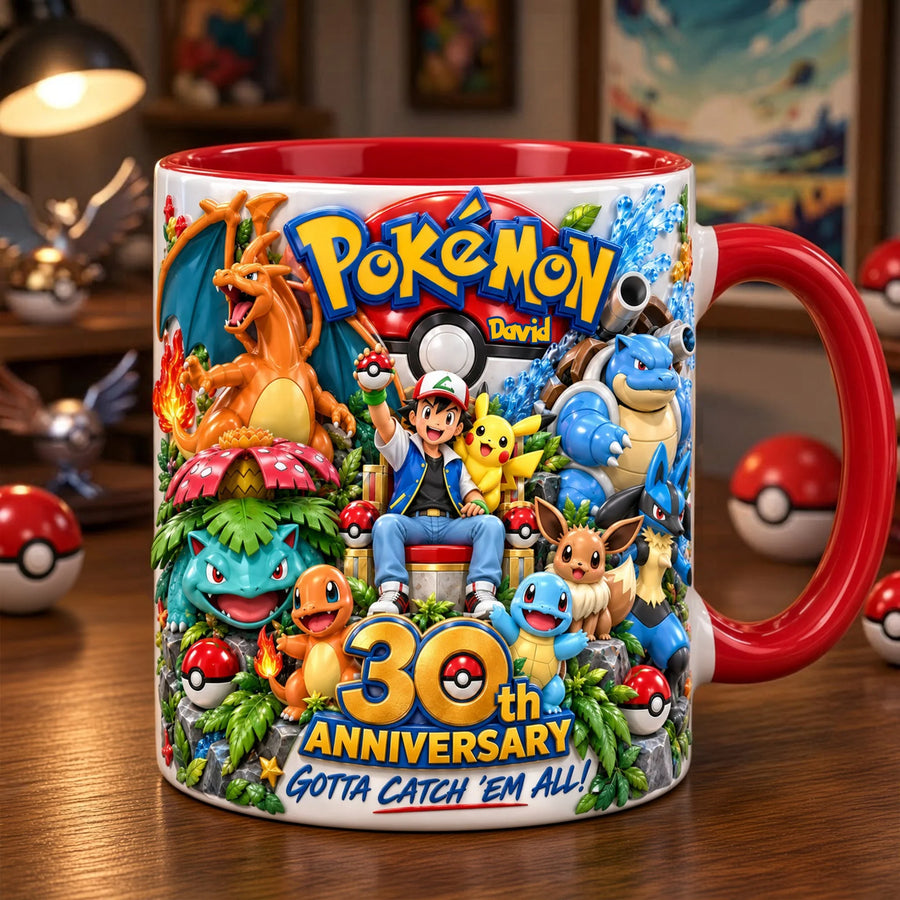 30 Years of Adventure Coffee Accent Mug - Personalized Gifts