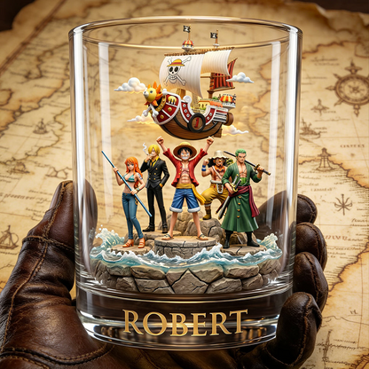 Adventure Crew Round Glass – Personalized Gifts