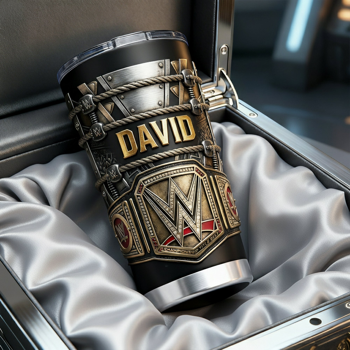 Wrestling Champion Tumbler - Personalized Gift