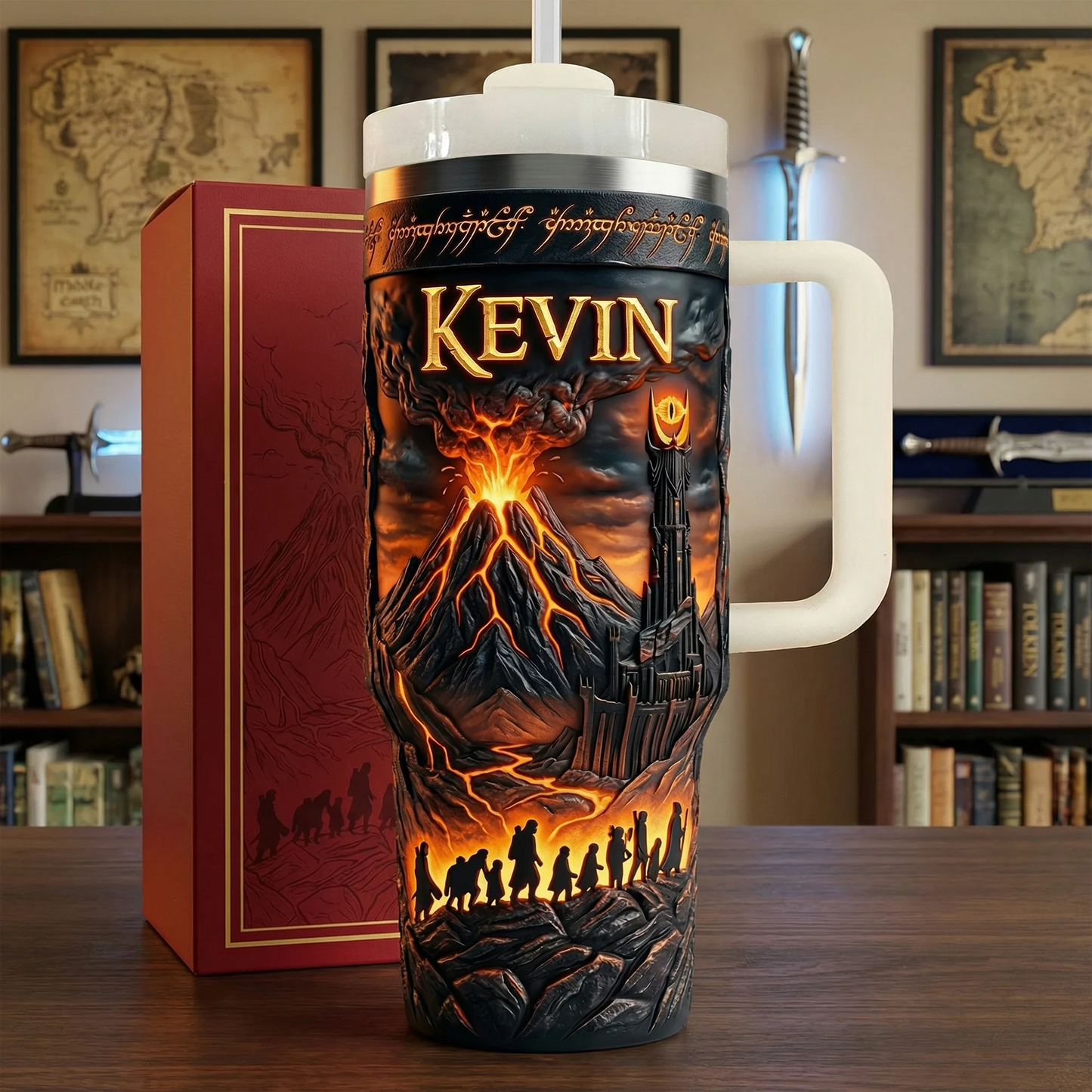 Epic Journey Tumbler Handle Personalized Gifts For Epic Lovers