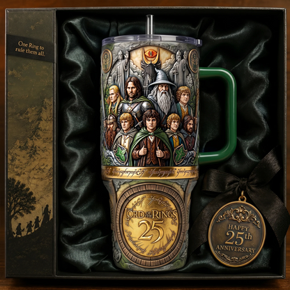 Fantasy Journey Tumbler With Handle - Personalized Gifts
