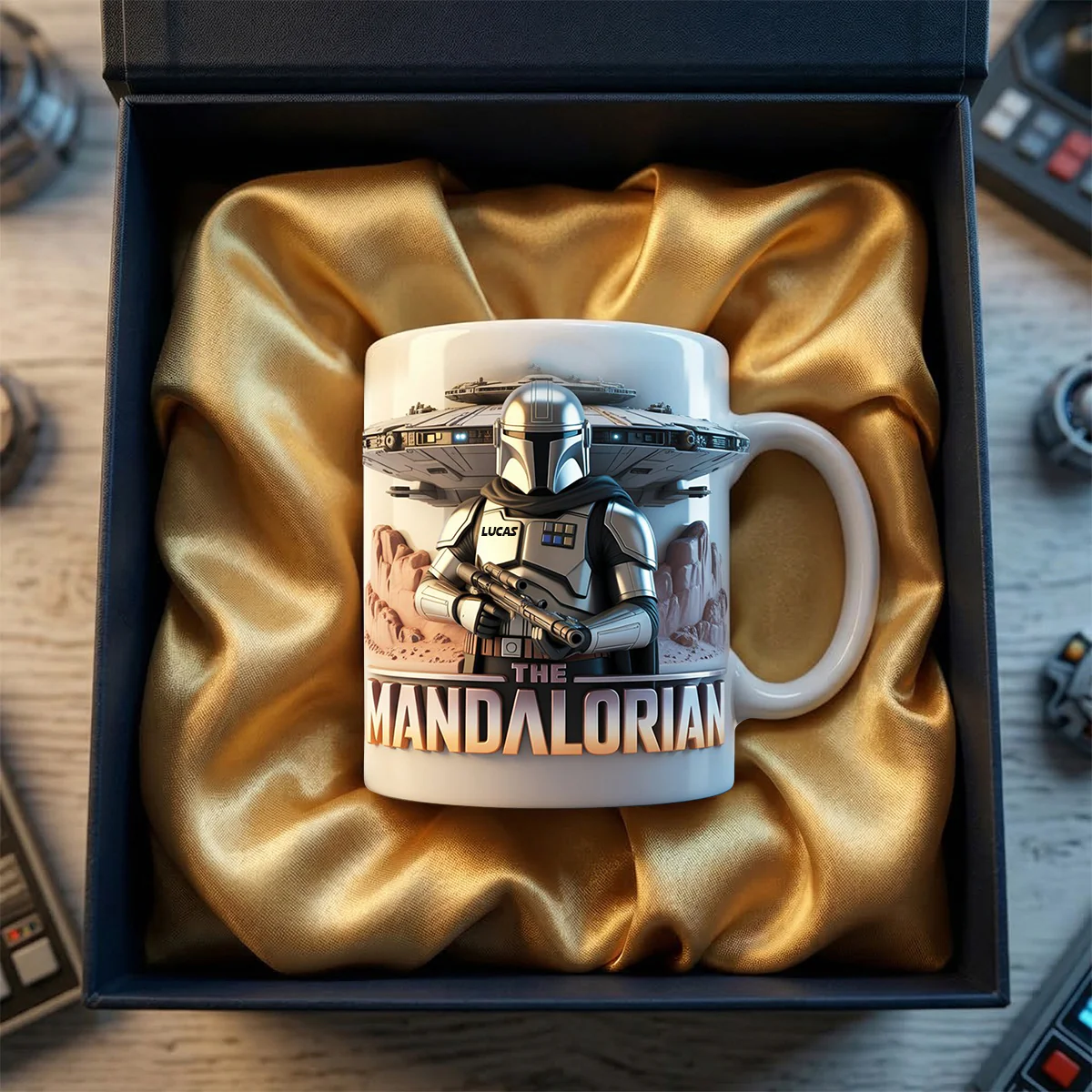 Space Warrior Coffee Mug - Personalized Gifts For Sci-Fi Lover Coffee Mug