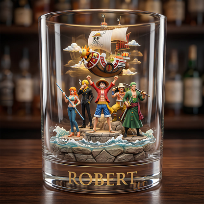 Adventure Crew Round Glass – Personalized Gifts