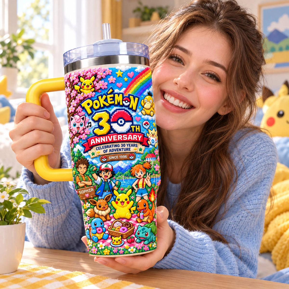 30th Anniversary Adventure Tumbler - Personalized Gifts For Game Lovers