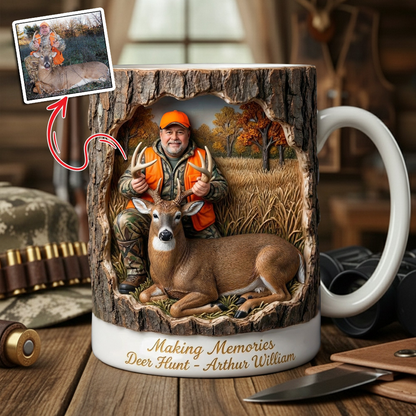 Hunting Life Coffee Mug - Personalized Custom Photo Gifts For Hunters