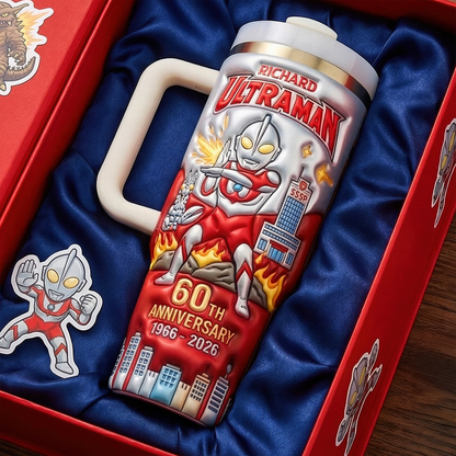 60th Anniversary Giant Hero Tumbler - Personalized Anniversary Gift
