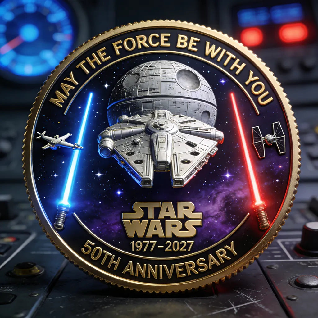 Galaxy Space Battle 50th Anniversary Commemorative Coin – Limited Collector Edition