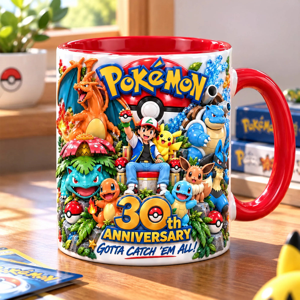 30 Years of Adventure Coffee Accent Mug - Personalized Gifts
