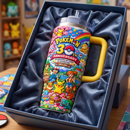 30th Anniversary Adventure Tumbler - Personalized Gifts For Game Lovers