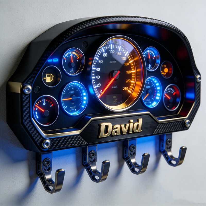 Personalized Racing Car Dashboard Theme Hooks